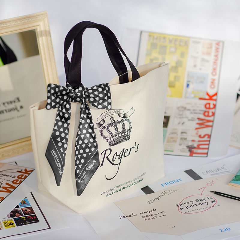 JTA・Roger’sコラボ限定ミニトートバッグ　オリジナルスカーフ付き