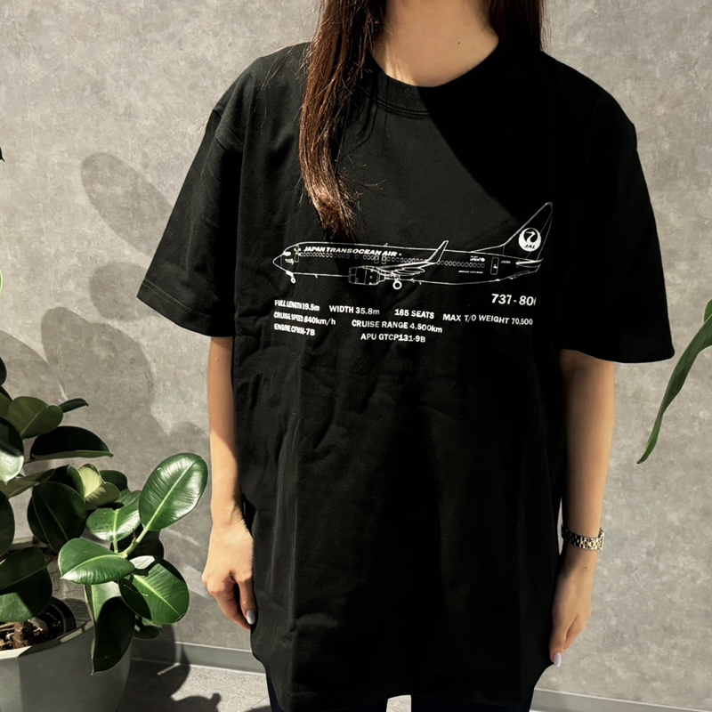 JTA オリジナルTシャツ "ON GROUND"（ブラック）XL