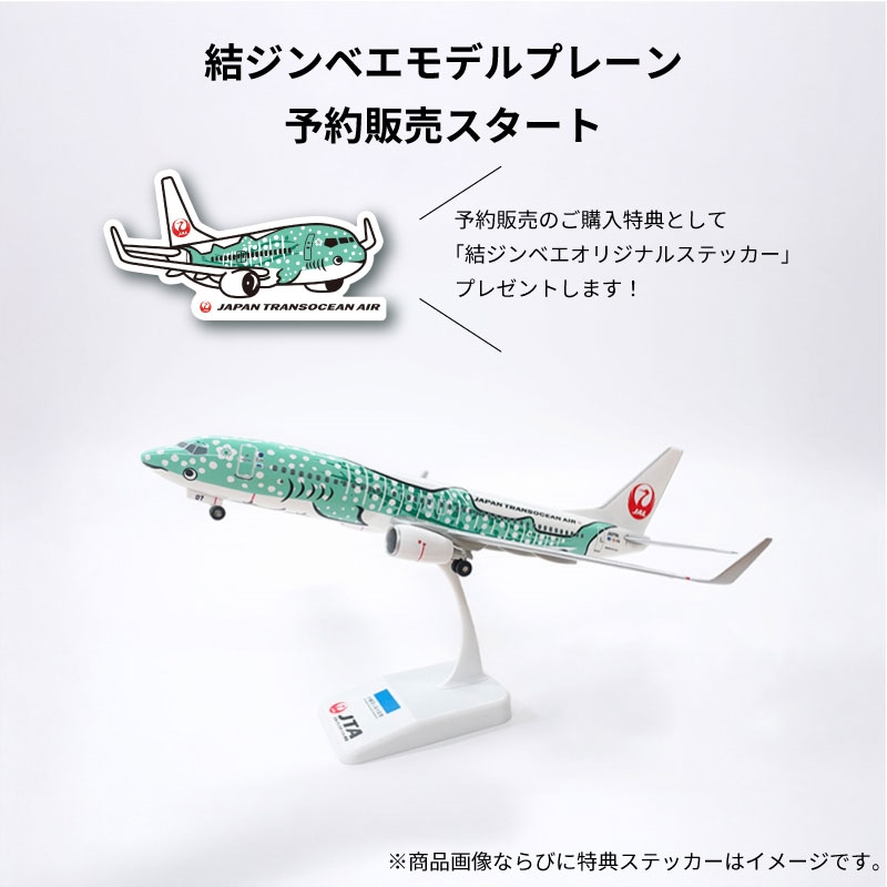 【予約販売】JTA ボーイング737-800 結ジンベエ